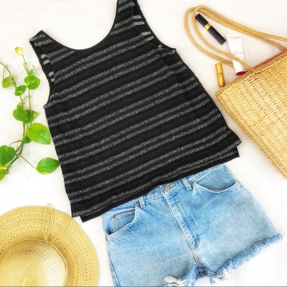 Madewell Tops - Madewell Striped Sleeveless Top Size M EUC